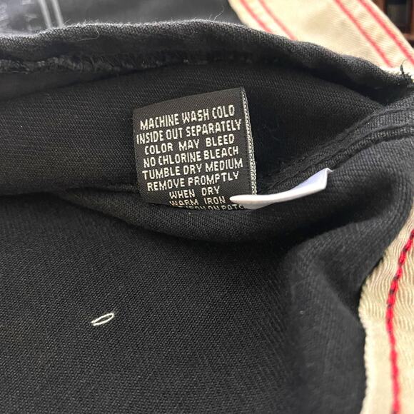 VTG Girbaud Marithe Francois Black Thick Jean Trucker Jacket Men Size XXL Y2K - Picture 6 of 12